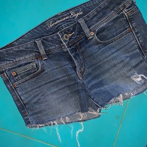American Eagle jean shorts size 8